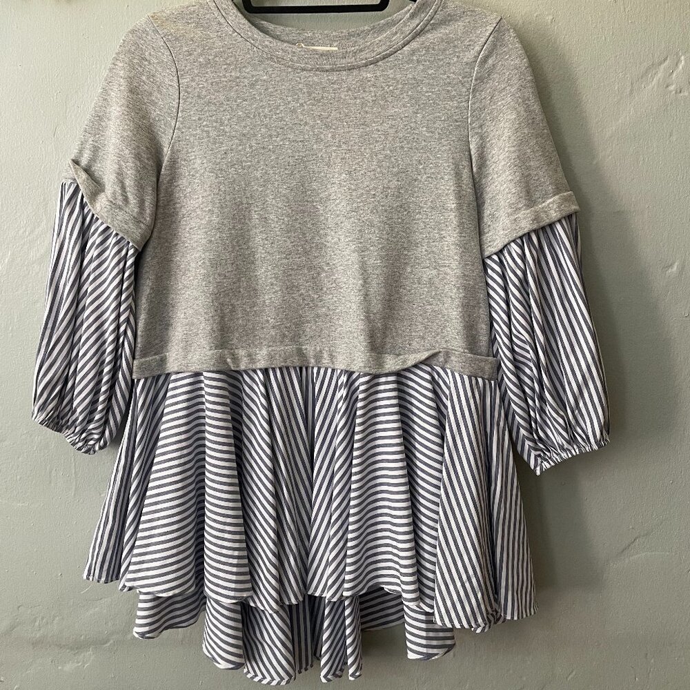 Promesa | Sweatshirt Dress Top | Small